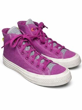 Converse Chuck Taylor Street Hi Magenta Y2K Skater Sneakers Women’s 6.5